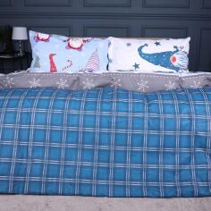 Акція на Комплект постільної білизни MirSon Полуторний 143х210 см 17-0679 Winter Wishes Ranforce Elite від Rozetka