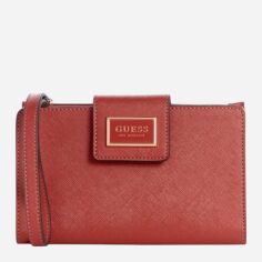 Акція на Сумка клатч жіноча Guess 483389310 Червона від Rozetka