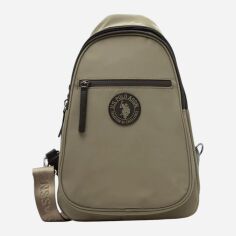 Акція на Сумка слінг через плече U.S. Polo Assn 27A21155-AA00A Зелена від Rozetka