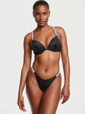 Акція на Роздільний купальник жіночий Victoria's Secret 618746409 32A/XS Чорний від Rozetka