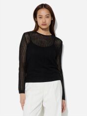 Акція на Джемпер жіночий Uniqlo 304506696 XS Чорний від Rozetka