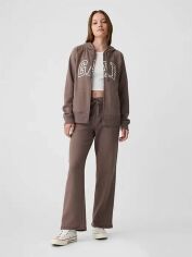 Акція на Спортивний костюм на флісі жіночий Gap 452212 L Коричневий від Rozetka