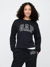 Акція на Світшот жіночий GAP 54315643 S Чорний від Rozetka