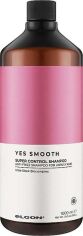 Акція на Шампунь для неслухняного волосся Elgon Yes Smooth Super Control Shampoo 1 л від Rozetka