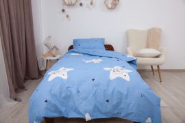 Акція на Комплект постільної білизни ТЕП Полуторний 150х215 см Soft dreams Мерехтлива зіронька Ранфорс (2-04191_29891) від Rozetka