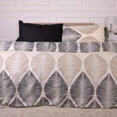 Акція на Комплект постільної білизни MirSon King Size 220х240 см 17-4842 Ermanno Ranforce Elite від Rozetka