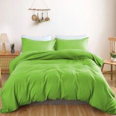Акція на Підковдра MirSon полуторна 143x210 см Light Pro 10-013 Lettuce Satin від Rozetka
