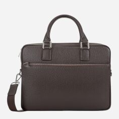 Акція на Сумка портфель чоловіча з натуральної шкіри InBag m01184_f Шоколадна від Rozetka