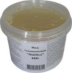 Акція на Мед натуральний МійМед Соняшниковий 440 г (0.44 кг) від Rozetka