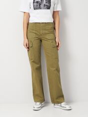 Акція на Штани жіночі Zara 5520/655 34 Хакі від Rozetka