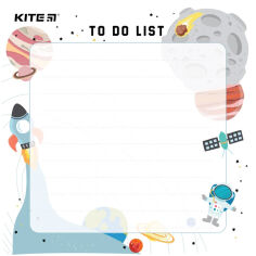 Акція на Планер настенный А5 To do list Space Kite K22-472-1 від Podushka