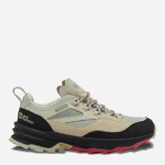 Акція на Жіночі кросівки для трекінгу з мембраною Jack Wolfskin Cyrox Texapore Low W 4064291-4137 39 (5.5UK) 25.2 см Бежевий/Різнокольоровий від Rozetka