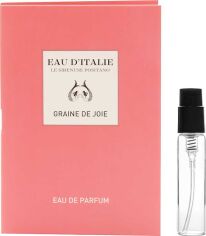 Акція на Пробник парфумована вода для жінок Eau D'Italie Graine de Joie 1.5 мл від Rozetka