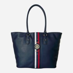 Акція на Сумка жіноча Tommy Hilfiger 670367378 Синя від Rozetka