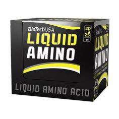 Акція на Амінокислоти BioTech USA Liquid Amino Лимон, в рідині, 20*25 мл від Eva