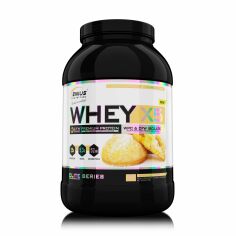 Акція на Протеїн Genius Nutrition Whey-X5 Бісквітне печиво, в порошку, 900 г від Eva