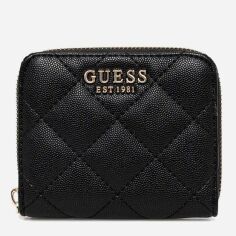 Акція на Гаманець жіночий для карток Guess SWQG95-09137-BLA Чорний від Rozetka