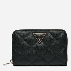 Акція на Гаманець жіночий для карток Guess SWQG95-09140-BLA Чорний від Rozetka