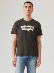 Акція на Футболка бавовняна довга чоловіча Levi's 22491-1656 M Чорна від Rozetka