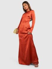 Акція на Сукня жіноча Boohoo GZZ74564 44 Бронзова від Rozetka