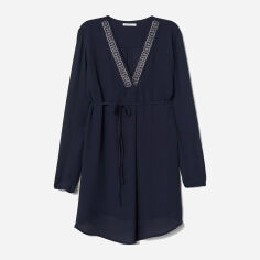 Акція на Плаття коротке жіноче H&M 0708965-8 XL Синє (СА2000001616864) від Rozetka