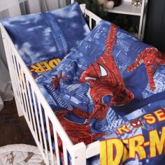 Акція на Комплект постільної білизни Mirson King Size 220х240 17-0700 Spider-Man Ranforce Elite від Rozetka