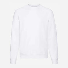 Акція на Світшот чоловічий Fruit of the loom Raglan Sweat 62216030 S Білий від Rozetka