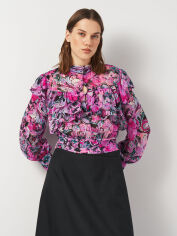 Акція на Блузка жіноча Zara 9296/858 S Рожева від Rozetka