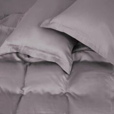 Акція на Комплект постільної білизни MirSon полуторний 143x210 см №06 Gray Tencel від Rozetka