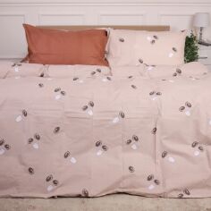 Акція на Комплект постільної білизни MirSon King Size 220x240 см Ranforce Elite 17-4832 Eleanor Ранфорс від Rozetka