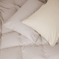 Акція на Комплект постільної білизни MirSon сімейний 2 x 143x210 см 007-004 Milk/Cappuchino Фланель від Rozetka