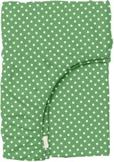 Акція на Простирадло на гумці Cosas Green Dots 90х200+20 см від Rozetka