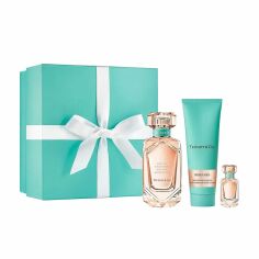 Акція на Парфумований набір жіночий Tiffany & Co Rose Gold Gift Set (парфумована вода, 75 мл + парфумована вода, 5 мл + лосьйон для тіла, 100 мл) від Eva