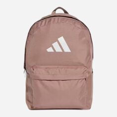 Акція на Рюкзак спортивний тканинний 27.5 л вміщує формат А4 Adidas Clsc Bars Bp IS7055 Warcla/White від Rozetka