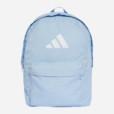 Акція на Рюкзак спортивний 27.5 л вміщує формат А4 Adidas Clsc Bars Bp IS7054 Globlu/White від Rozetka