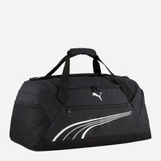 Акція на Спортивна сумка Puma Fundamental Medium Sports Bag 09118901 Black від Rozetka