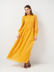 Акція на Сукня довга осіння жіноча Nasty Gal gzz45749p07 34 Жовта від Rozetka