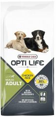 Акція на Сухий корм Opti Life Adult Maxi для собак великих порід 12.5 кг (59182) від Y.UA