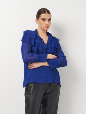 Акція на Сорочка жіноча Zara 3666/744 XS Синя від Rozetka