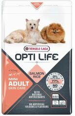 Акція на Сухий корм Opti Life Adult Skin Care Mini Лосось для собак міні та малих порід 2.5 кг (59188) від Y.UA