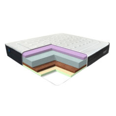 Акція на Матрас ортопедический Velor Comfy Eurosleep 140х200 см від Podushka