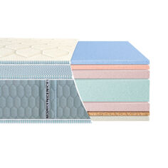 Акція на Матрас ортопедический Novum Top Foam Eurosleep 120х200 см від Podushka