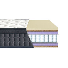 Акція на Матрас ортопедический Latex-Cocos Laviano Spring Eurosleep 120х200 см від Podushka