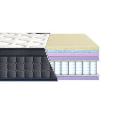 Акція на Матрас ортопедический Aqua Memory Gel Laviano Spring Eurosleep 70х190 см від Podushka