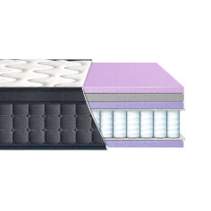 Акція на Матрас с независимыми пружинами Relax Laviano Spring Eurosleep 90х190 см від Podushka