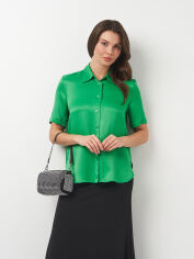 Акція на Сорочка жіноча Zara 7621/264 XS Зелена від Rozetka