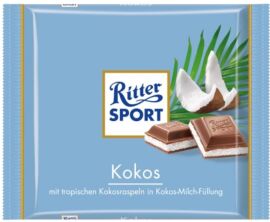 Акція на Молочний шоколад Ritter Sport з начинкою кокосово-молочний крем 100 г (4000417298003/4000417629814) від Rozetka