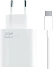 Акція на Xiaomi Wall Charger Usb 120W HyperCharge Combo White (BHR9462EU) від Stylus