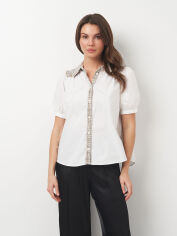 Акція на Сорочка жіноча Zara 3606/717 XS Біла від Rozetka