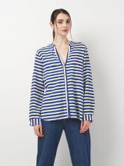 Акція на Сорочка жіноча Zara 4387/564 XS Синя від Rozetka